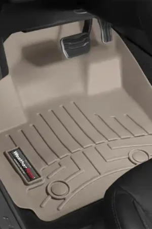 WeatherTech 08+ Nissan Frontier Front FloorLiner - Tan Same Day Shipping