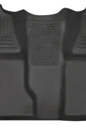 Factory Price Husky Liners 07-13 Chevy Silverado 1500/2500HD Crew Cab PU Weatherbeater Black 2nd Seat Floor Liner