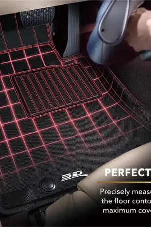 Deal 3D MAXpider 2004-2009 Lexus RX Kagu 2nd Row Floormats - Black