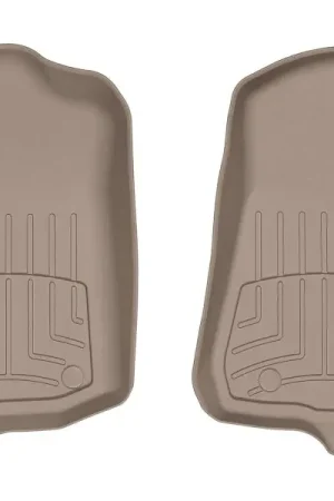 Clearance WeatherTech 2020+ Jeep Gladiator Front FloorLiner HP - Tan