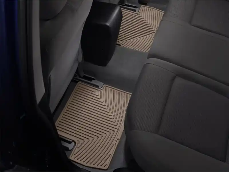 WeatherTech 06+ Lincoln MKZ Rear Rubber Mats - Tan Original