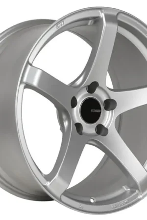Flash Sale Enkei Kojin 18x9.5 15mm Offset 5x114.3 Bolt Pattern 72.6mm Bore Dia Matte Silver Wheel