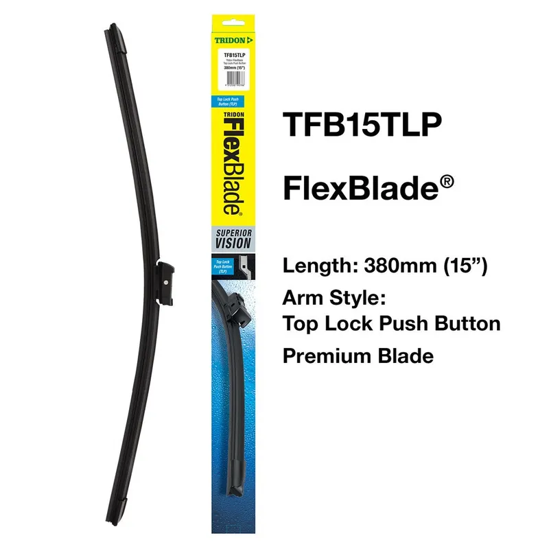 Tridon Flexblade - Top Lock Push Button 15In - TFB15TLP Deal