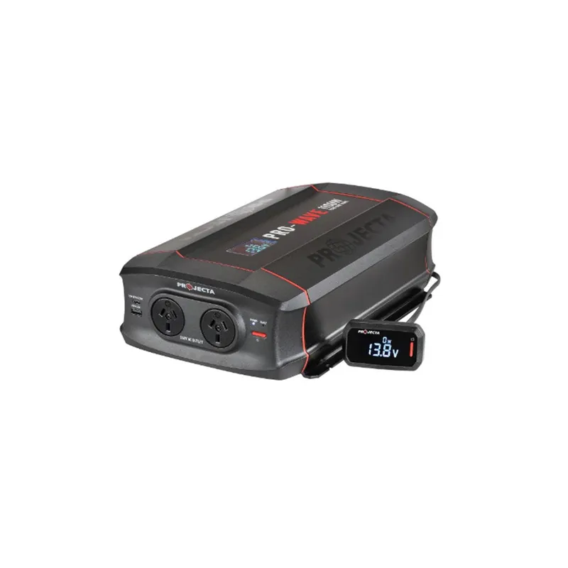 Projecta PW1100 12V 1100W Pro-Wave Pure Sine Wave Inverter (Bulky Item - Freight Applies) One Day Deal