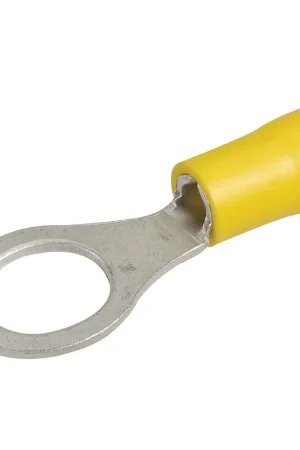 Narva 9.5mm Ring Terminal Yellow (10 Pack) - 56092BL Same Day Shipping