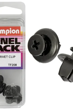 Super Sale Champion Fasteners Push Rivets (20mm Head, 9mm Length, to Suit 9mm Hole) - Pack of 2 - TF208