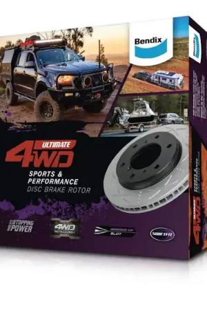 Grab Now Bendix ULT4WD Brake Disc Rotor - BR2234ULT4WD (Bulky Item - Freight Applies)