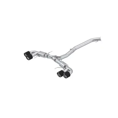 MBRP 2009-2023 Nissan GTR 3.8L Stainless Steel 3.5in Cat-Back, Dual Split Rear Quad Carbon Tips - S44073CF Holiday Sale