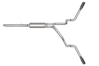 Gibson 05-07 Dodge Dakota Laramie 3.7L 2.5in Cat-Back Dual Extreme Exhaust - Stainless - 66540 No Minimum Order