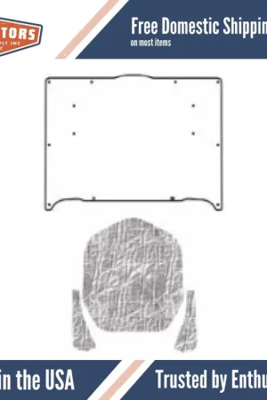 Hood Insulation Pad for 1970-1974 Plymouth Barracuda w/MA-028 Barracuda Today Only