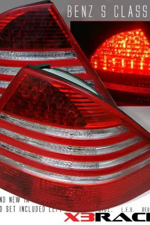 Red Clear LED Taillights Authentic