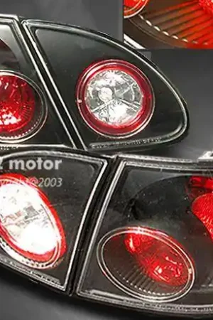 Fresh Stock JDM Black Altezza Taillights