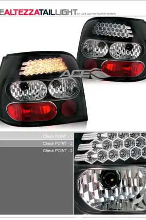 Brand New Black Altezza LED Taillights