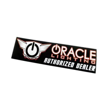 Limited Time Oracle Authorized Dealer Bumper Sticker - Black/Orange - 8034-504