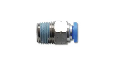 Vibrant Male Straight Fitting for 1/4in OD Tubing (3/8in NPT Thread) - 22638 Buy Today