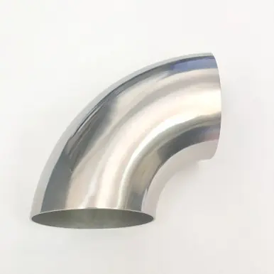 Ticon Industries 2.0in Diameter 90 1.1D/2.2in CLR 1mm/.039in Wall Thickness Titanium Elbow - 101-05053-3111 Exclusive