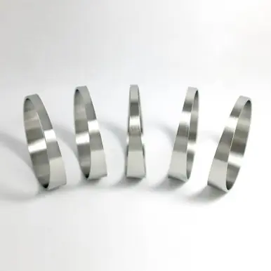 Stainless Bros 5.0in x 1.5D/7.5in CLR Loose Radius 16 Gauge Pie Cut - 5pk - 609-12701-0006 Crafted