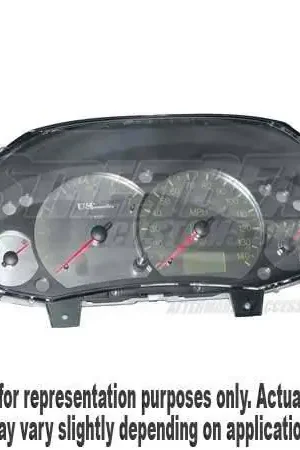US Speedo Stainless Steel Gauge Face with Boost Pod - Displays Tachometer - FOC0302 Super Sale