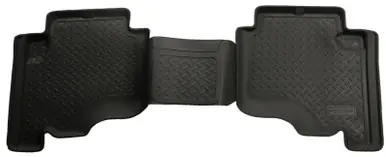 Husky Liners 05-10 Jeep Grand Cherokee/2006 Commander Classic Style 2nd Row Black Floor Liners - 60611 Popular