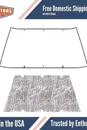 Hood Insulation Pad Heat Shield for 1976-1986 Jeep CJ7 Price Drop