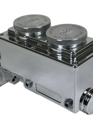 Baer Brakes 6801305RP ReMaster 4-Bolt Mopar Master Cyl Assembly, Polished, 1-1/8in bore, Right port Crafted