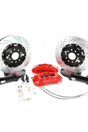 New Arrival Baer Brakes 4301587R Baer Brakes 14" Pro+ Front Brake Kit, Red, SDZ