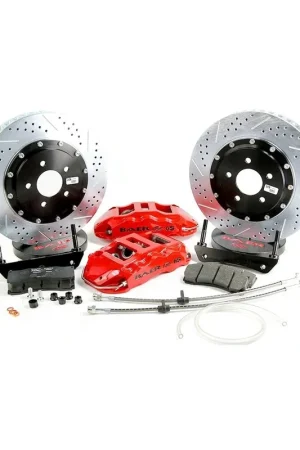 Authentic Baer Brakes 4301514FR Baer Brakes 15" Extreme+ Front Brake Kit, Fire Red, SDZ