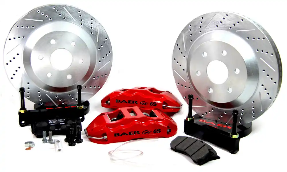 Baer Brakes 4261397R Baer Brakes 15" Extreme Front Brake Kit, Red, SDZ Buy Online