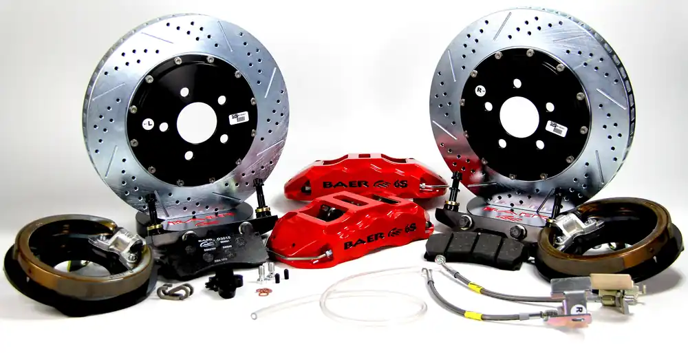 Editor’s Pick Baer Brakes 4302427HO Baer Brakes 14" Extreme+ Rear Brake Kit, Hugger Orange, SDZ