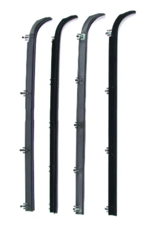 Modern Window Sweeps Felt Kit Front Left and Right Hand 4pc. for 1987-96 Ford F-Series