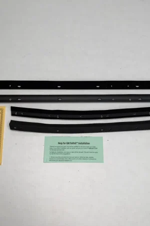 Hot Deal Window Sweeps Felt Kit for 1976 Oldsmobile Delta 88 2 Door Convertible OEM