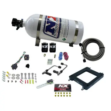 Direct From Factory Nitrous Express Dominator Gemini Stage 6 Nitrous Kit (50-300HP) w/10lb Bottle - 60070-10