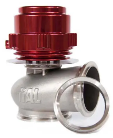 One Day Deal TiAL Sport V60 Wastegate 60mm 1.22 BAR (17.69 PSI) - Red (V60 1.22R) - 005132
