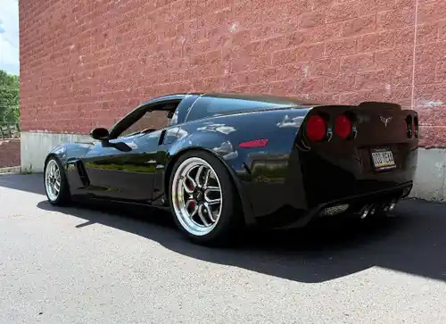 WELD Laguna Street Black Wheel C6 C7 Z06 Corvette 19x12 | 5x120.65 BC (5x4.75) | +50 Offset | 8.5 Backspacing - S10792062P50 Luxury