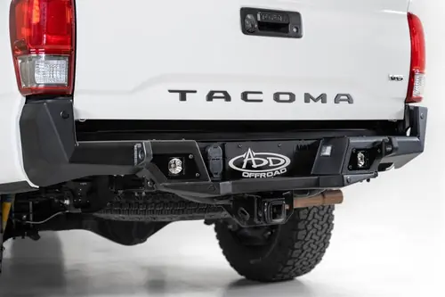Addictive Desert Designs 2016-2023 Toyota Tacoma Stealth Fighter Rear Bumper w/ Backup Sensor Cutouts Price Cut