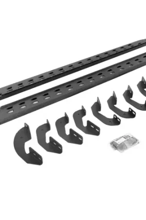 Editor’s Pick Go Rhino 2022-2024 Toyota Tundra Crew Max RB20 Slim Running Board + Brackets - Bedliner Coating