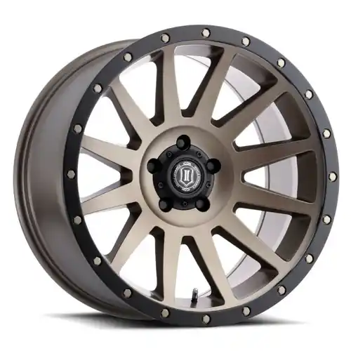 Limited Time ICON Compression 20X10 / 6x5.5 / -19MM / 4.75in BS / 106.10mm Bore - Bronze Wheel - 2020108347BR
