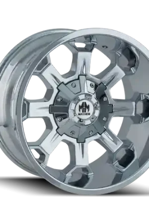 Mayhem 8105 Combat 20x9 / 5x127 BP / 0mm Offset / 87mm Hub Chrome Wheel Trending
