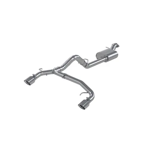 MBRP 3" Cat-Back Exhaust (2.5" Dual Split Rear Exit) T304 Stainless Steel for 2021-2024 Ford Bronco 2.3L / 2.7L EcoBoost (2-DR / 4-DR) - S5241304 Reduced Price