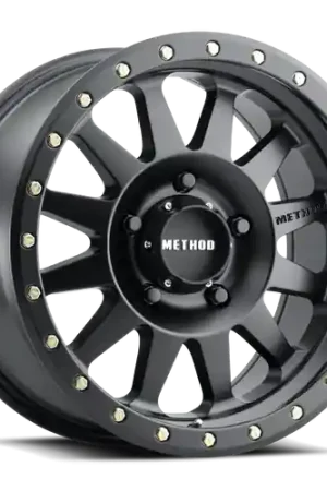 Method Race Wheels | MR304 Double Standard | MATTE BLACK | 20x10 | -18 Offset | 4.76 Backspacing | 8x6.5 | MR30421080518N Limited Time