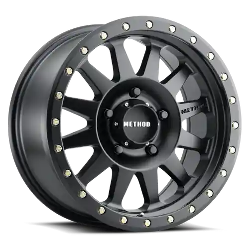 Method Race Wheels | MR304 Double Standard | MATTE BLACK | 20x10 | -18 Offset | 4.76 Backspacing | 8x6.5 | MR30421080518N Limited Time