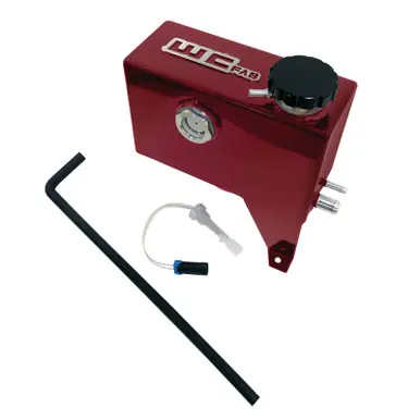 Luxury Wehrli 11-16 Chevrolet 6.6L LML Duramax OEM Placement Coolant Tank Kit - WCFab Grey - WCF100647-GRY