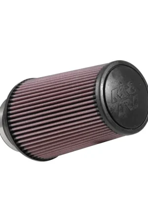 Fast Shipping K&N Filters Universal Clamp-On Air Filter - 4" ID x 6" Base OD x 4.625" Top OD x 9" H
