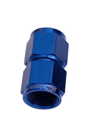 Viral Aeroflow Straight Female Swivel Coupler -8AN - Black