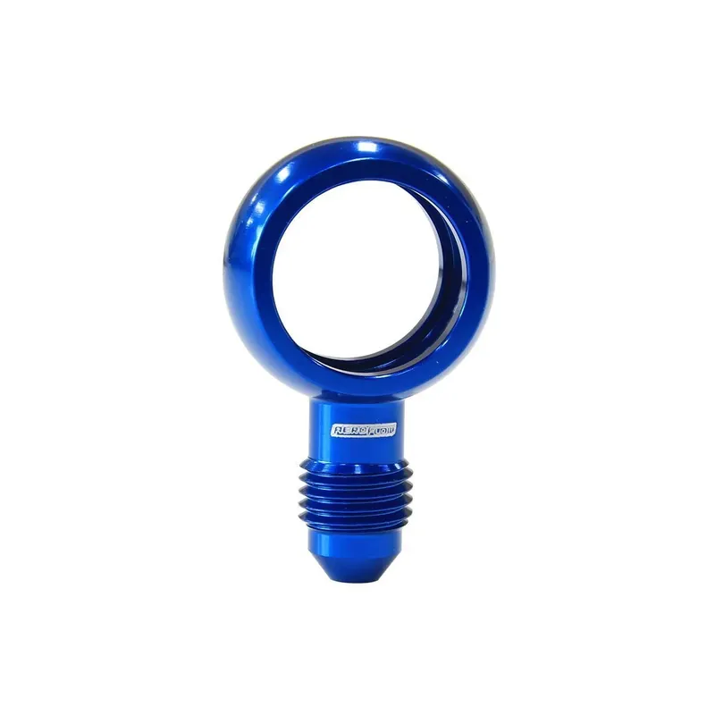 Aeroflow Alloy Banjo Fitting -4AN to 18mm - Blue Get Yours