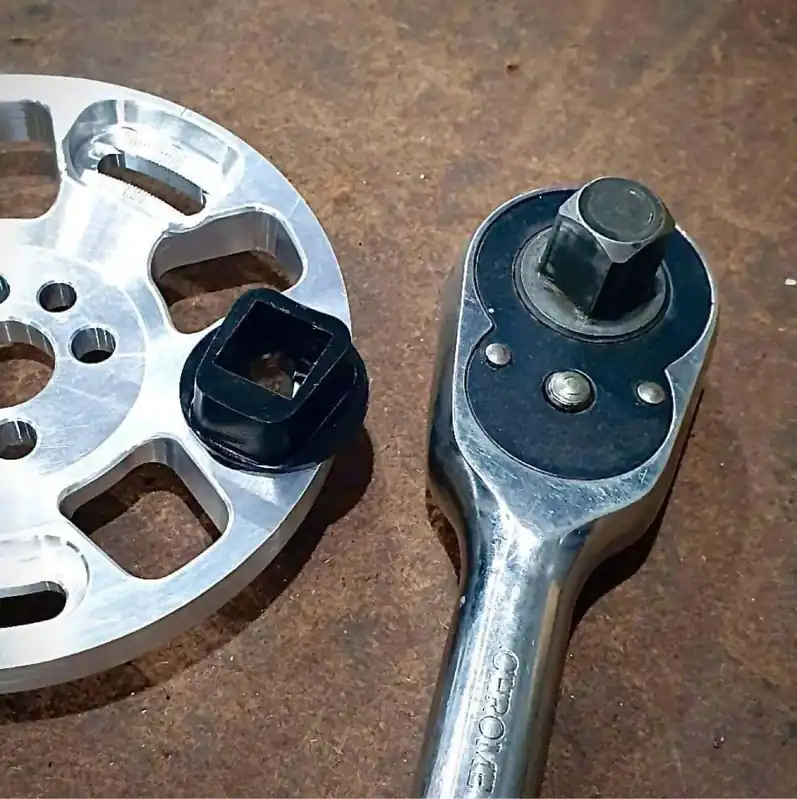 Platinum Racing Products Adjustable STEEL OUTER Cam Gears to suit RB20 / RB25 / RB26 One Cam Gear / Washer + 4 Bolts / Grey Secure Checkout