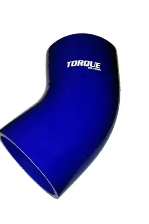 Special Discount Torque Solution 45 Degree Silicone Elbow - 4 inch, Blue