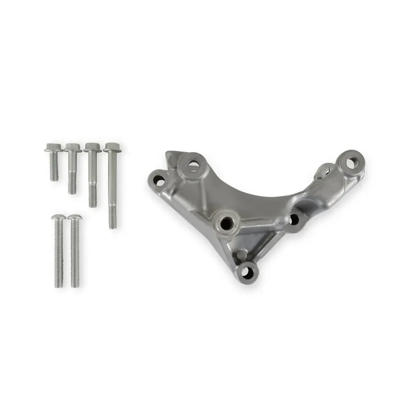 Holley Alternator Bracket with Hardware - Ford 7.3L Godzilla Replacement Part for 7.3L Godzilla Engine with High-Mount Accessory Drive System New Release