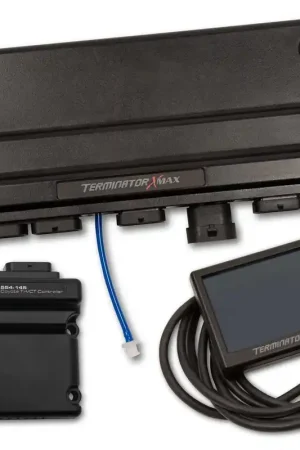 One Day Deal Holley EFI Terminator X Max - 2011-2012 Ford Coyote w/ Ti- VCT EV6 Injectors - Drive-by-Wire Throttle Body Control, for Early Coils