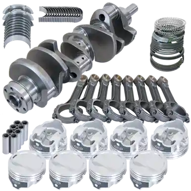 Next Day Delivery Eagle Ford 351W 4.000in Crank 6.200in H-Beam -15.8cc 4.000in Pistons Rotating Assembly - 16137000